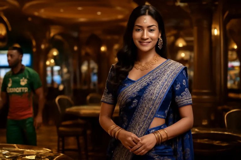 Khoka420 অ্যাপ ড্যাশবোর্ডে নীল মোবাইল স্ক্রিন